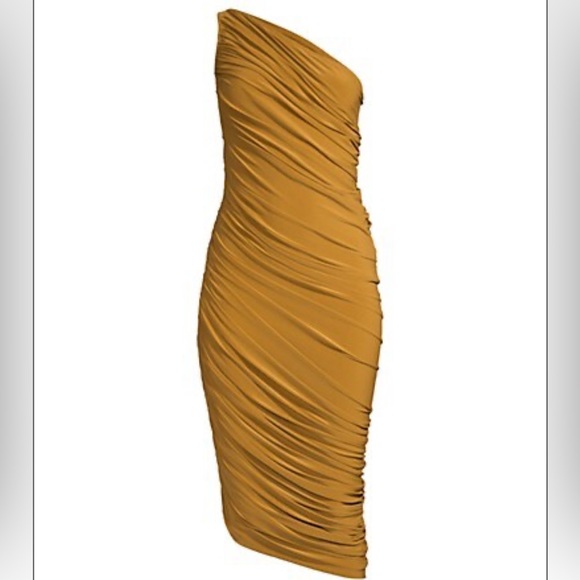 Norma Kamali Ruched Diana Dress - Picture 1 of 6